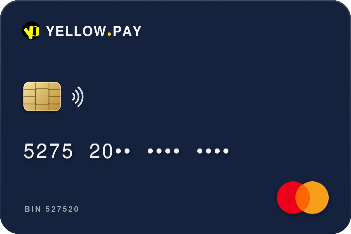 Yellowdotpay Virtual Card